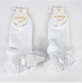 Resim Ada Aks. Soket Çorap Beyaz Çok Renkli 