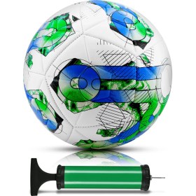 Resim Telvesse Futbol Topu Pompalı Set Orbit V Sert Zemin Halı Saha Futbol Topu No:5 044 