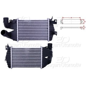 Resim 7701045349-wısco Renault Laguna 1 1.9-2.2 Dtı 96-01 Turbo Radyatoru Intercooler 600x342x32 