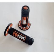 Resim Motosiklet Cross Protaper Elcik Takım Siyah - Turuncu 