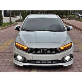 Resim Fiat Egea Sedan Ön Tampon Eki - 2021 - 2025 Fiberglas Boyasız 