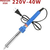Resim Maiyame 220v 40w Dış Isıtmalı Elektrikli Dolma Ucu Kaynak Seti - Kauçuk Saplı Çok Amaçlı Ev Ve Ofis Kullanıma Uygun 
