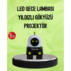 Resim Bluetooth Bağlantılı Yüksek Çözünürlüklü Galaksi Projektör 