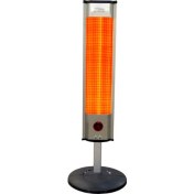 Resim UFOMAX Klasik UK (Uzaktan Kumandalı) 4 KADEMELİ 2500W Carbonmatic Elektrikli Isıtıcı - INOX UC-435 