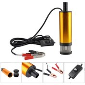 Resim Sones 24v Araba Elektrikli Dc Yakıt Pompası Dalgıç Pompa, 38mm Dış Filtre Versiyonu 