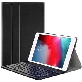 Resim Apple Uyumlu iPad Pro 12.9 2021 Bluetooth Klavyeli Standlı Kılıf - BKK1 