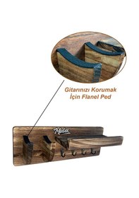 Resim Midex Gp-20 Gitar Standı Sehpası Duvar Askısı Ahşap Şık Kaliteli 