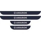 Resim İmaj Reklam Volkswagen Amarok Logolu Kapı Eşiği 4'lü Aksesuar 