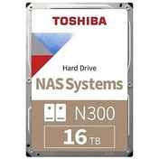 Resim TOSHIBA N300 7200RPM 16TB SATA 512MB HDWG51GUZSVA 