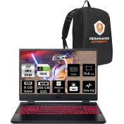 Resim Acer Nitro 5 Intel Core I5 12450H 8gb 256GB SSD RTX3050/4GB 15.6" Fhd 144Hz W11P Taşınabilir Bilgisayar & Per4 Çanta NHQFJEY00BP401 