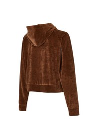 Resim New Balance Lifestyle Kadın Full Zip Kahverengi 