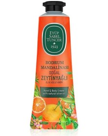 Resim Eyüp Sabri Tuncer Zeytinyağlı El Ve Vücut Kremi Bodrum Mandalinası 50 Ml 