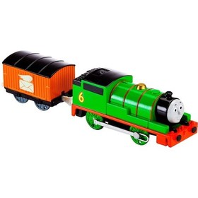 Resim Hb Orjinal Fisher Price Thomas Ve Arkadaşları Motorlu Büyük Trenler Percy Thomas & Friends Trackmaster Motorlu Tren 