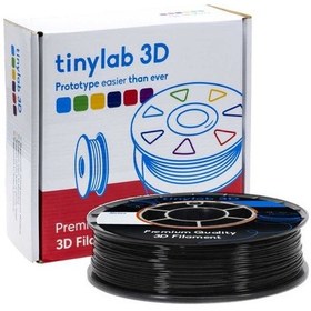 Resim Tinylab 3D 1.75 Mm Siyah Pla Filament 