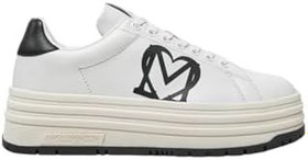 Resim Love Moschino -Siyah Deri Sneaker, 