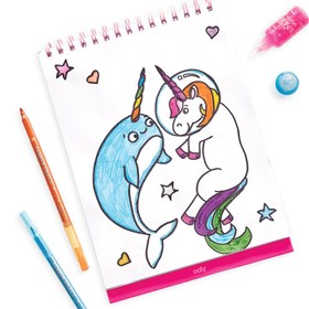 Resim Ooly Sketch & Show Dik Duran Telli Resim Defteri - Cute Doodle World - 8 YAŞ VE ÜZERİ 