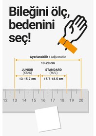 Resim Fenerbahçe Silikon Bileklik Sarı - Lacivert 