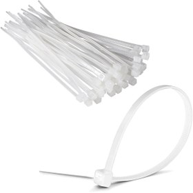 Resim BTM OTOMOTİV Kablo Bağı Cırt Kelepçe 4,8*370mm BEYAZ 100 ADET 