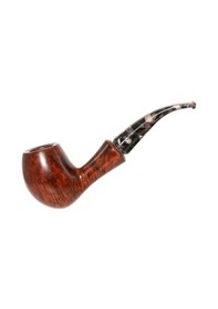 Resim Şahin Outdoor 6 Yıldız 9mm. Filtreli Akrilik Saplı Pipo 260008 