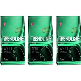 Resim Trendline Sterilised Tavuklu Kedi Maması 3 x 1 KG 