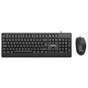 Resim Philips SPT6247 Kablolu Klavye Mouse Seti 