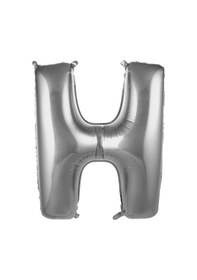 Resim 34" Folyo Harf 76cm "h" Silver / Gümüş Gümüş 