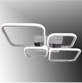 Resim Tt050-kr Tt Aydınlatma Krom Kaplama 4 Lü Led 3 Renk Işık Modüll Krom 