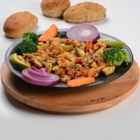 Resim Döküm Yuvarlak Tabak, Çap 25 