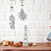 Resim KPM Dekoratif Lighthouse Biblo - 22 cm - Asorti 