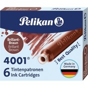 Resim Genel Markalar plamystical Kartuş Serisi TP6X Dolma Kalem Kartuşu Kahverengi newing 1139529 