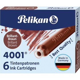Resim Genel Markalar plamystical Kartuş Serisi TP6X Dolma Kalem Kartuşu Kahverengi newing 1139529 