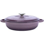 Resim Lava New Heritage Serisi Yuvarlak Çok Amaçlı 28 CM Mor Yayvan Tencere LV Y ST3 28 YK3 P 
