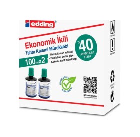 Resim Legamaster Beyaz Tahta Mür.100ml 1199 Yeşil 2 Li Tkm Diğer 