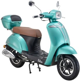 Resim Falcon New Soft 50 Scooter - Turkuaz 