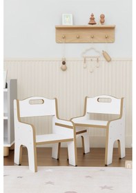 Resim 3 Çekmeceli Aktivite Masası Çocuk Masa Sandalye Seti Oyuncak Dolabı - 2 Sandalyeli Çok Renkli 