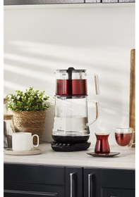 Resim Homend Royaltea 1746H Konuşan Cam Çay Makinesi 