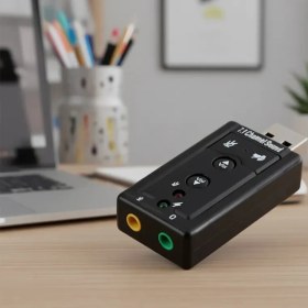 Resim Hadron HD4177 7.1 USB Ses Kartı Düşük Gecikme ile Profesyonel Kullanım için Uygun 