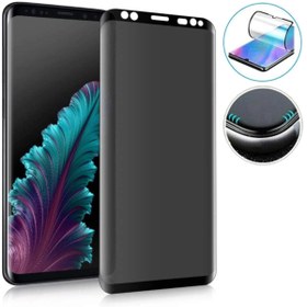 Resim Dolia Samsung Galaxy S9 Plus Gizlilik Filitreli Full Kaplayan Kavisli Polymer Nano Ekran Koruyucu 