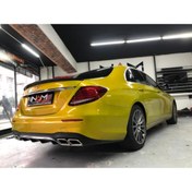 Resim NamTuning Mercedes W213 Amg E63 Difüzör + Egzoz Ucu 