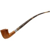 Resim Şahin Pipo Şahin Churchwarden 9mm. Filtreli Akrilik Saplı Pipo (245170) 