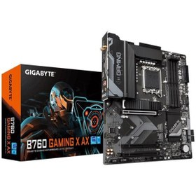 Resim Gigabyte Gıgabyte B760 Gamıng X Ax Wıfı-6e Ddr5 Hdmı Dp Pcıe 16x V5.0 1700p Atx 