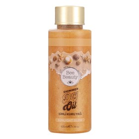 Resim Bee Beauty Sunlight Glow Simli Kuru Vücut Yağı 100 ml 