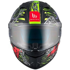 Resim Mt Kask Stinger 2 Akın A3 Mat Kırmızı - Siyah 