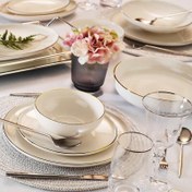 Resim Aryıldız Aria Gold 58 Parça 12 Kişilik Yemek Takımı 