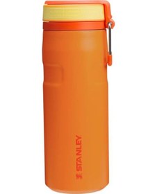 Resim Stanley The Iceflow Twist Flip Turuncu 0.47 Çelik Termos Turuncu 