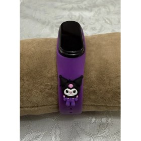 Resim Renkli Dokunmatik Çocuk Kol Saati, Su Geçirmez, LED Ekran, Silikon Kordon 