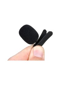 Resim Maiyame Harici Klipsli Yaka Mikrofonu 3,5 Mm Jak Son Derece Hassas Telefon Mikrofonu Eller Serbest Mikrofonu 