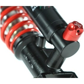 Resim Vespa Px Serisi Spor Ön-arka Amortisör Seti Siyah-kırmızı / Bıtubo 