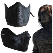 Resim Cosplay America 2 Kış Askeri Maskesi James Buchanan Bucky Barnes Cosplay Lateks Maske Yetişkinler İçin Cadılar Bayramı Kostümü Karnaval Aksesuarları Diğer 