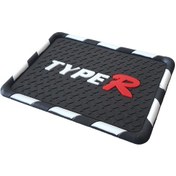 Resim Kaydırmaz Silikonlu Ped Typer Damalı Desen 18 Cm X 13,5cm 